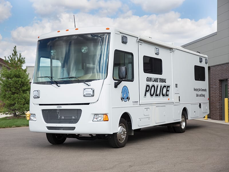 Public Safety police bus